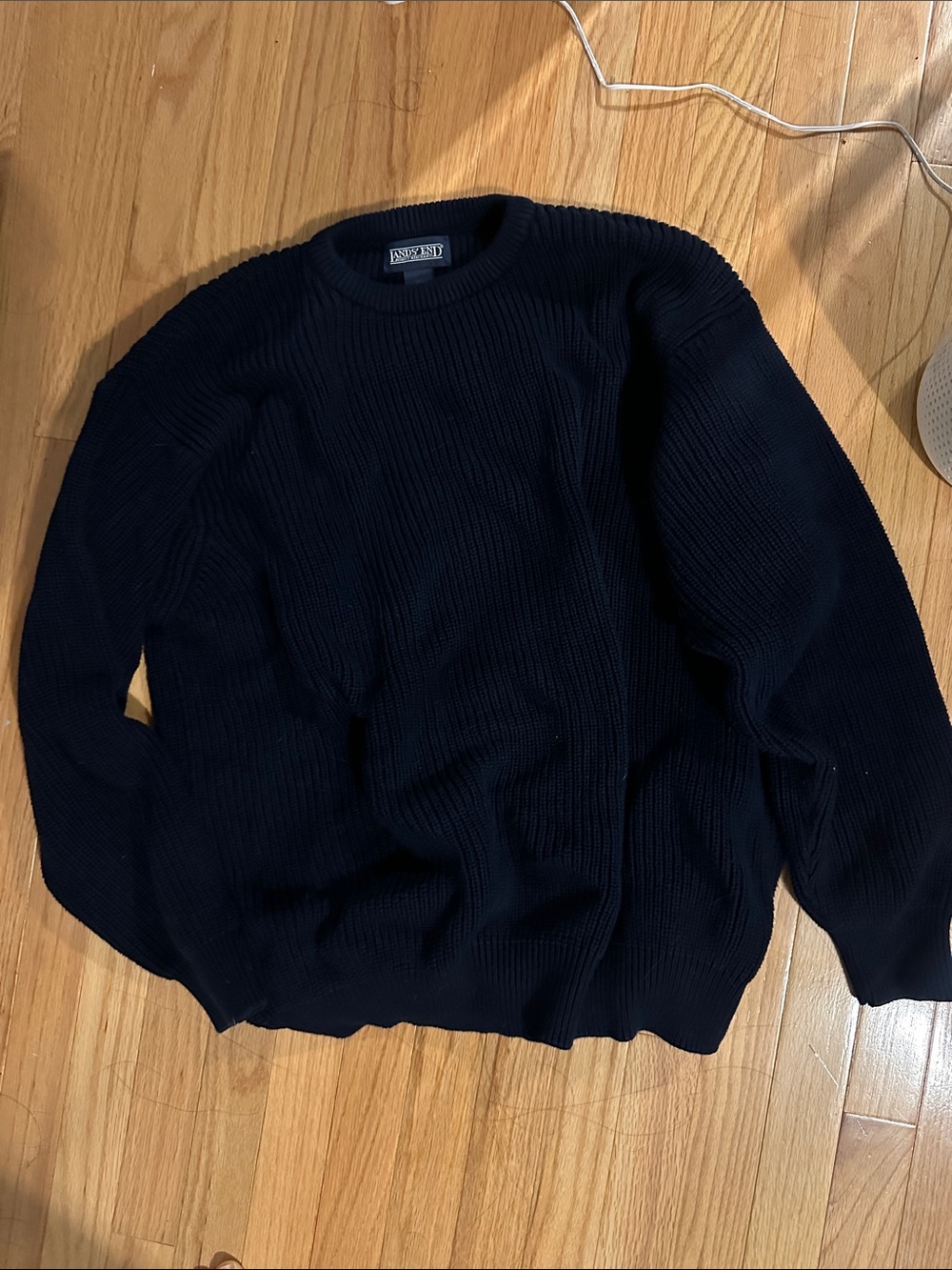 Land’s End Navy Crewneck Sweater